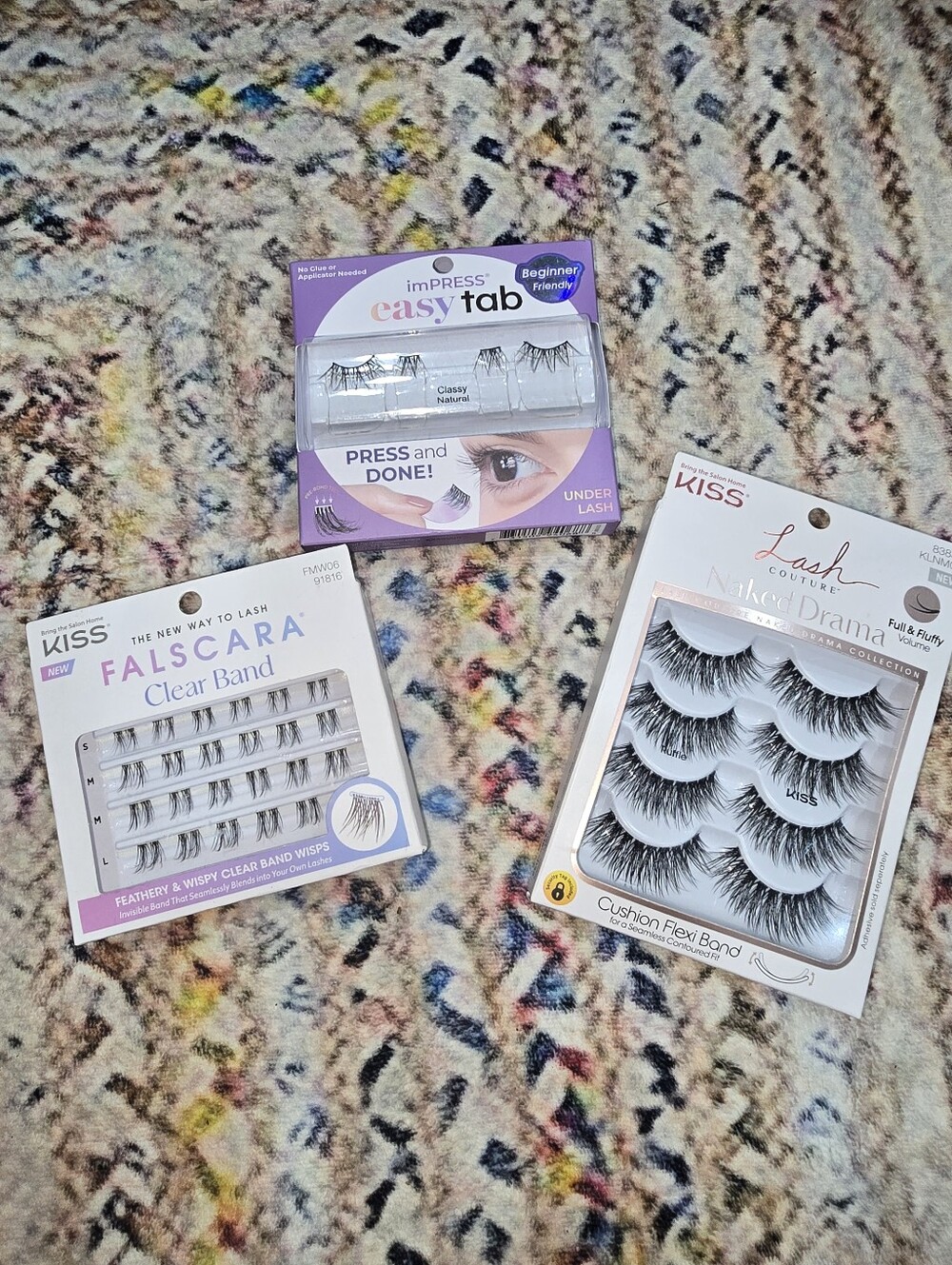 Kiss & imPress False Eyelash Bundle